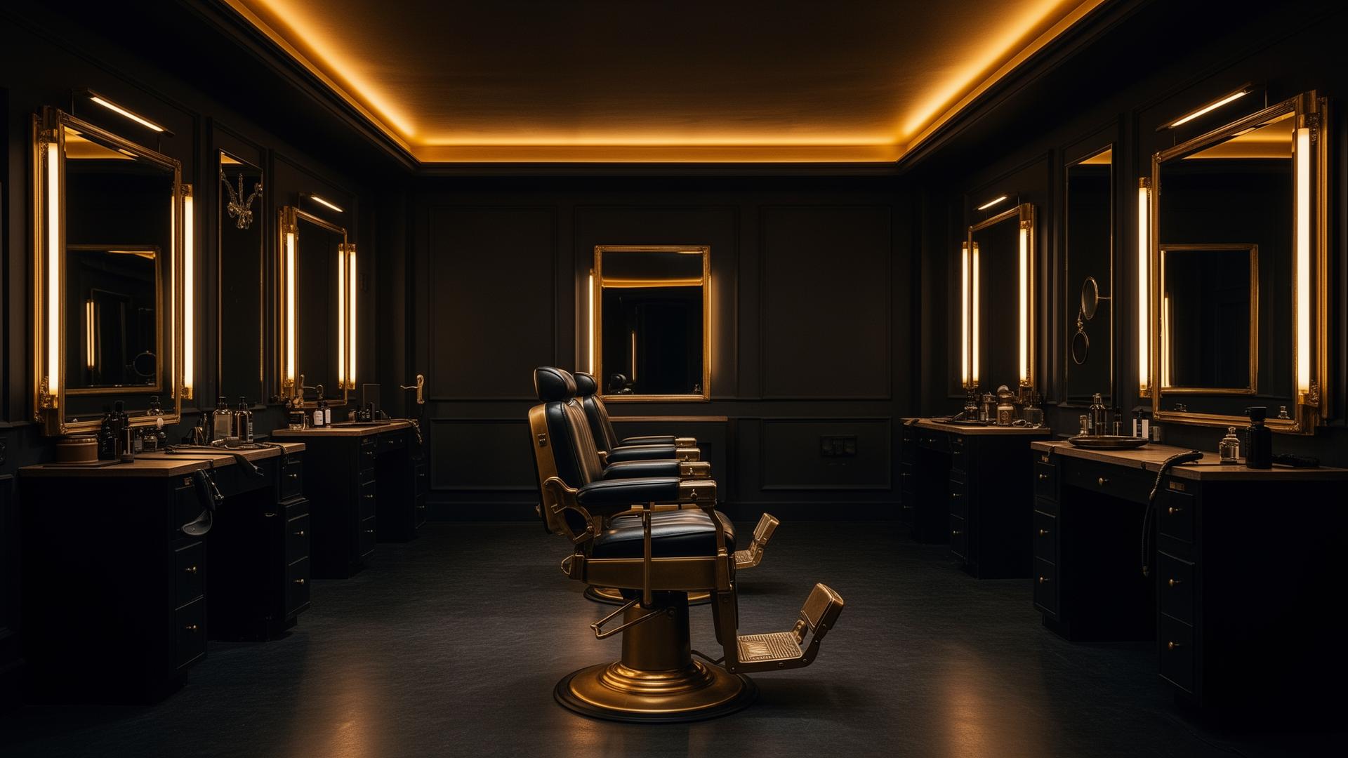 Oscar Barbershop Köln interior