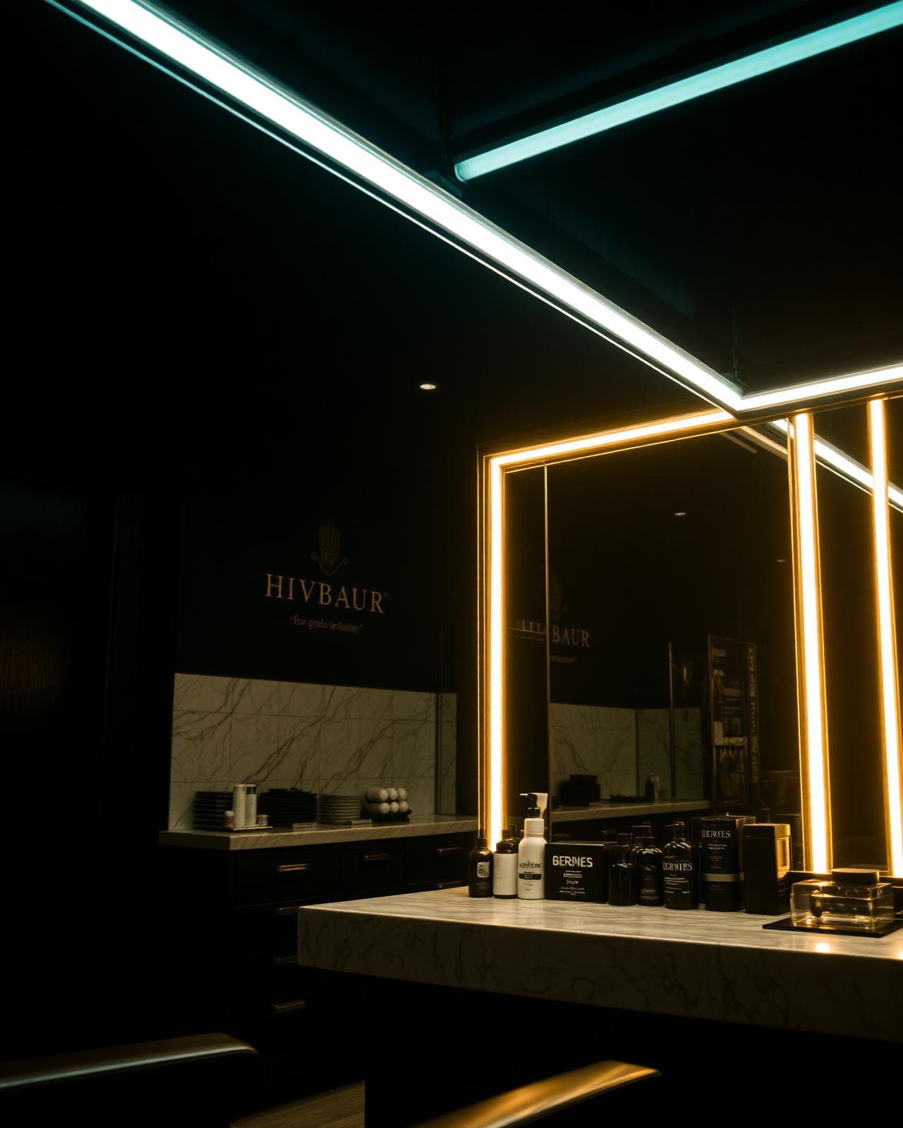 Oscar Barbershop interior